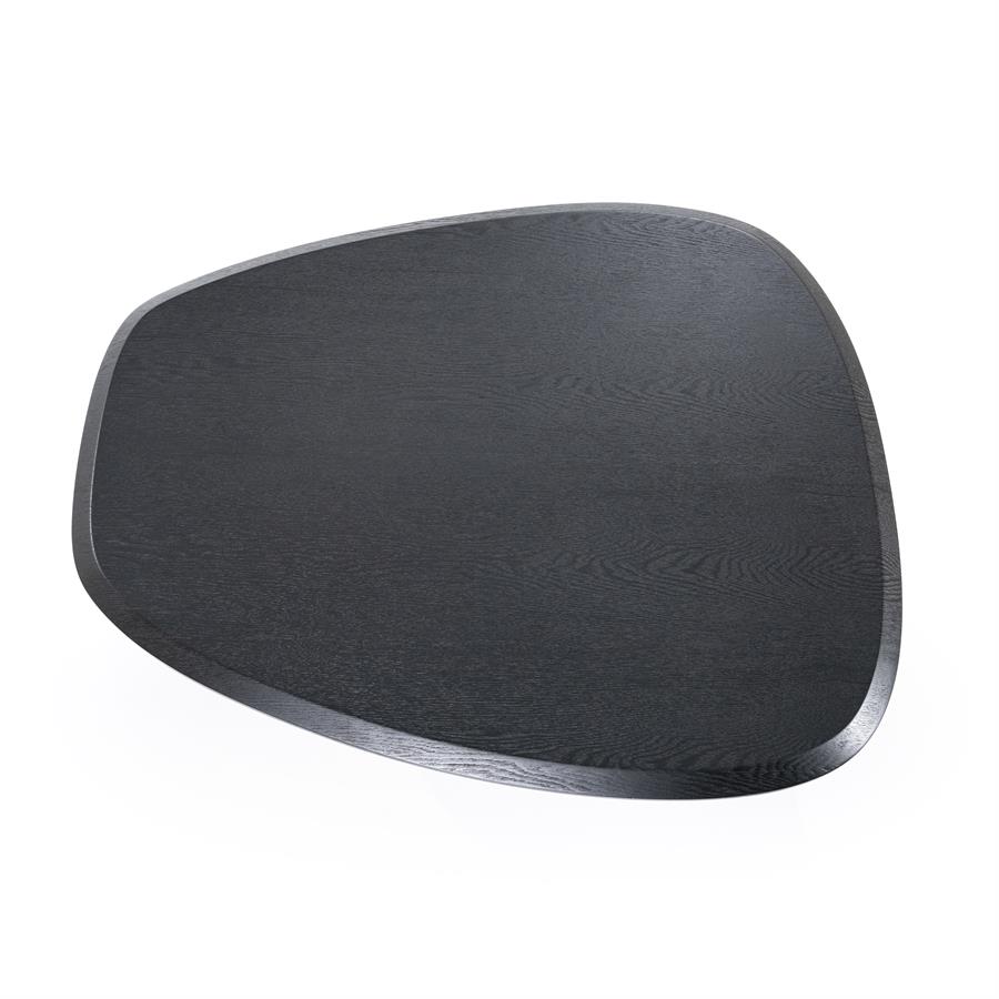 Organische Salontafel Walter Eikenhout Zwart - 106 x 88 cm - Afbeelding 19