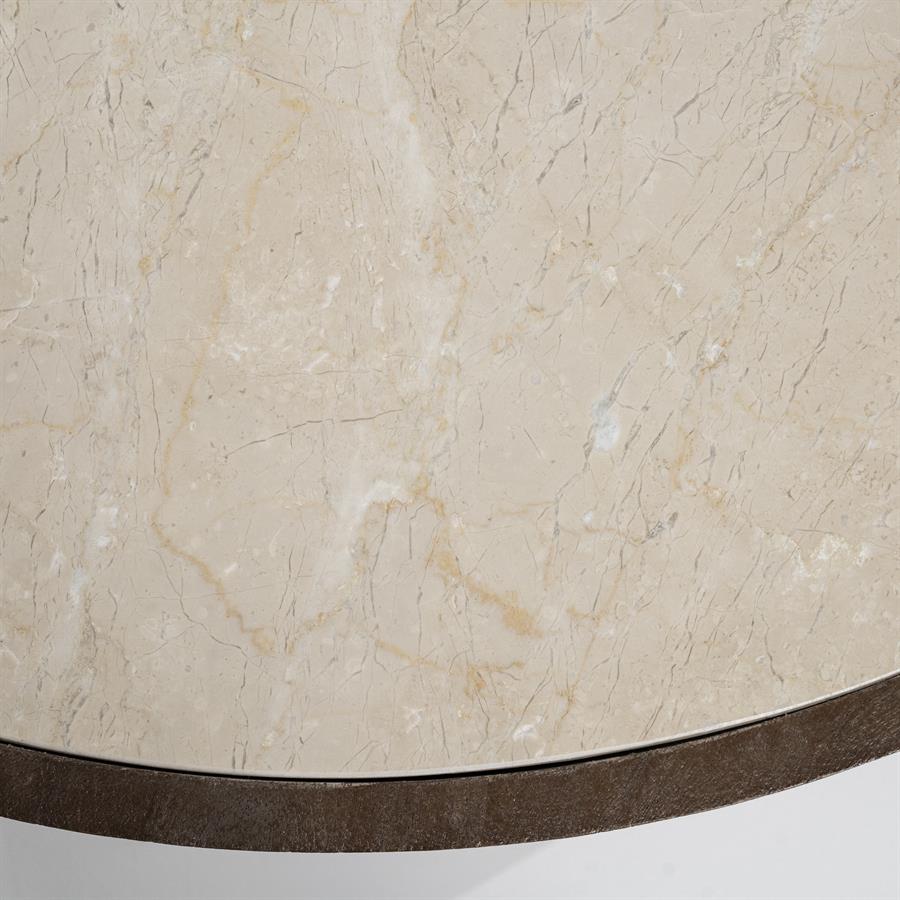 Salontafel Hazel Mangohout en Marmer Set van 2 stuks - Afbeelding 18