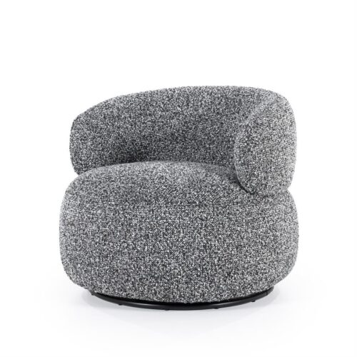 Draaibare Fauteuil Maeve - Zwart - Afbeelding 18