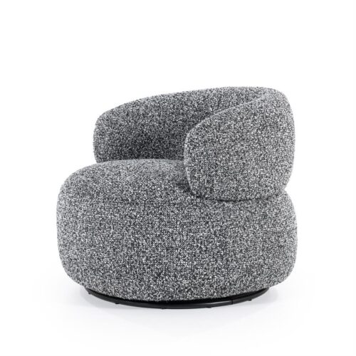 Draaibare Fauteuil Maeve - Zwart - Afbeelding 19