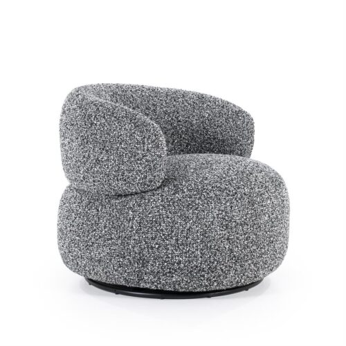 Draaibare Fauteuil Maeve - Zwart - Afbeelding 27