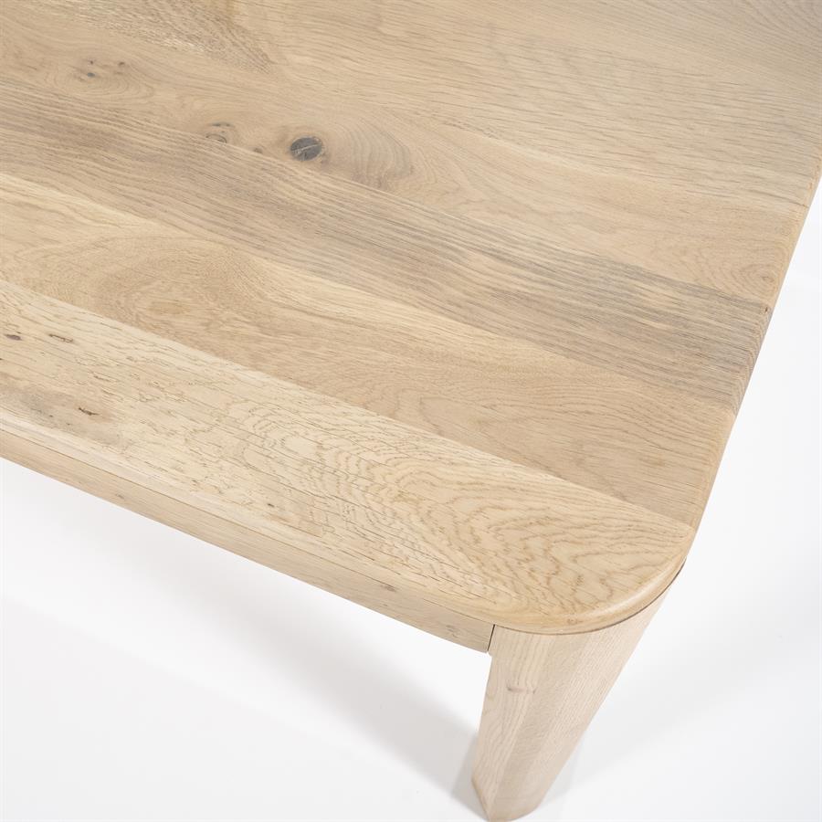 Eettafel Harvey 160 x 90 cm - Eikenhout - Afbeelding 9