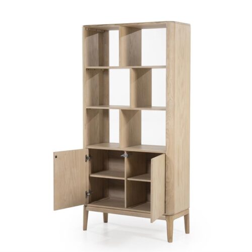 Boekenkast Harvey Eikenhout 180 x 90 cm - Naturel - Afbeelding 11