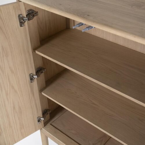 Boekenkast Harvey Eikenhout 180 x 90 cm - Naturel - Afbeelding 14