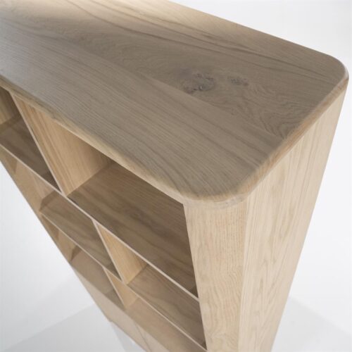Boekenkast Harvey Eikenhout 180 x 90 cm - Naturel - Afbeelding 15