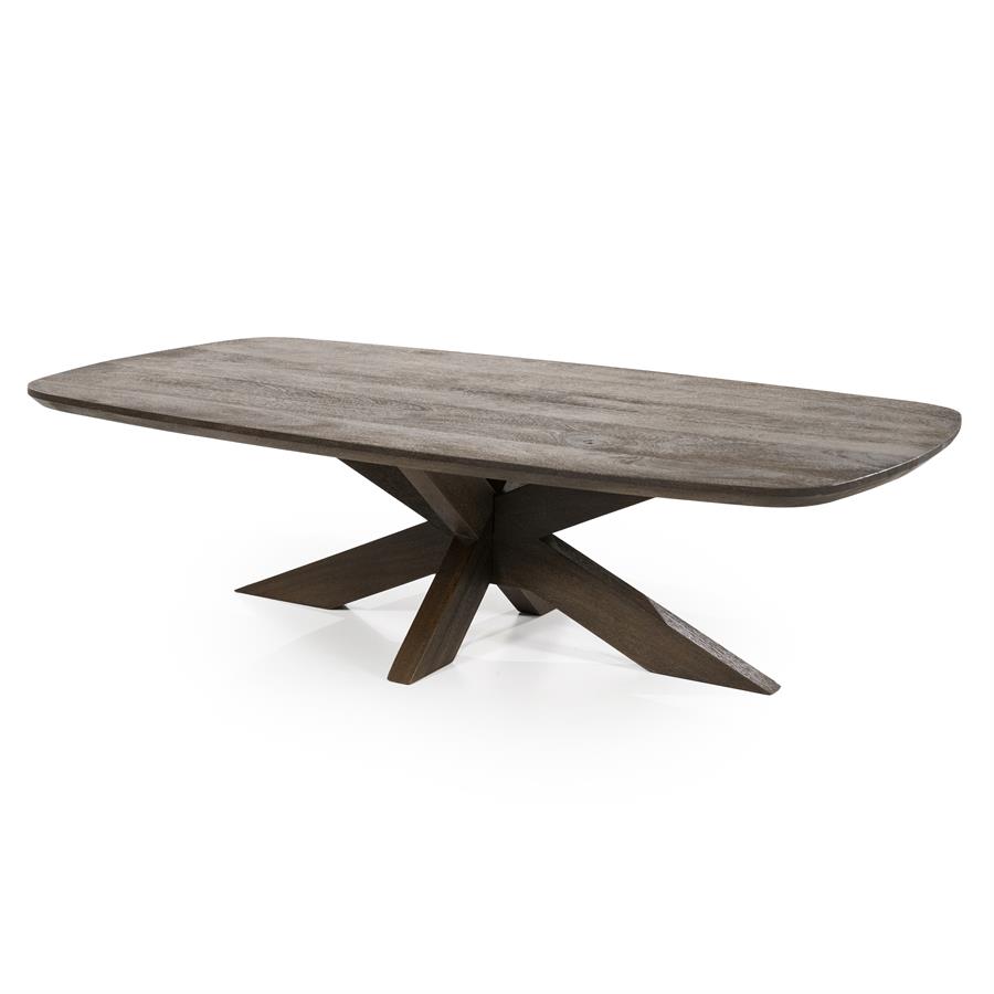 Salontafel Nikki Mangohout Bruin - 130 x 70cm - Afbeelding 4