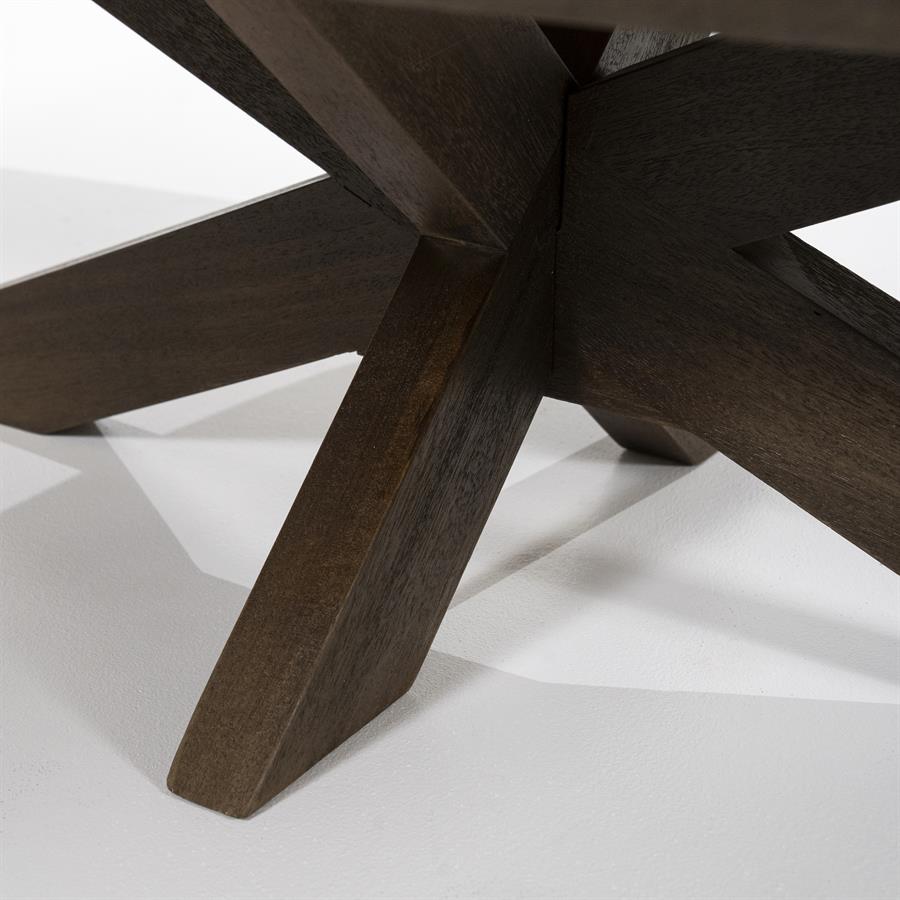 Salontafel Nikki Mangohout Bruin - 130 x 70cm - Afbeelding 5