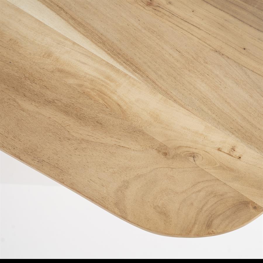 Eettafel Nikki Acaciahout 240 x 100 cm - Naturel - Afbeelding 4