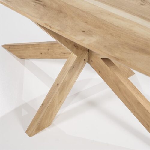 Eettafel Nikki Acaciahout 280 x 100 cm - Naturel - Afbeelding 6