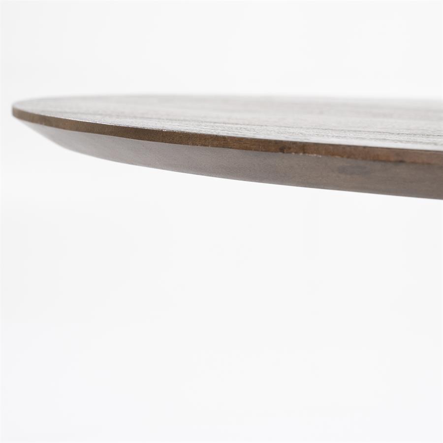 Organische Eettafel Jordy Mangohout 250 x 110cm - Bruin - Afbeelding 11