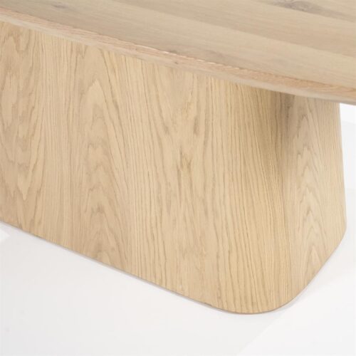 Deens Ovale Eettafel Nola Eikenhout 250 x 110 cm - Naturel - Afbeelding 13
