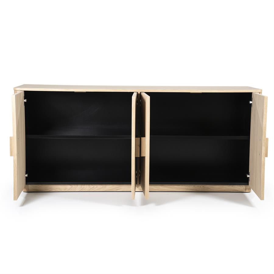 Dressoir Rosenborg Eikenhout 175 cm - Naturel - Afbeelding 11