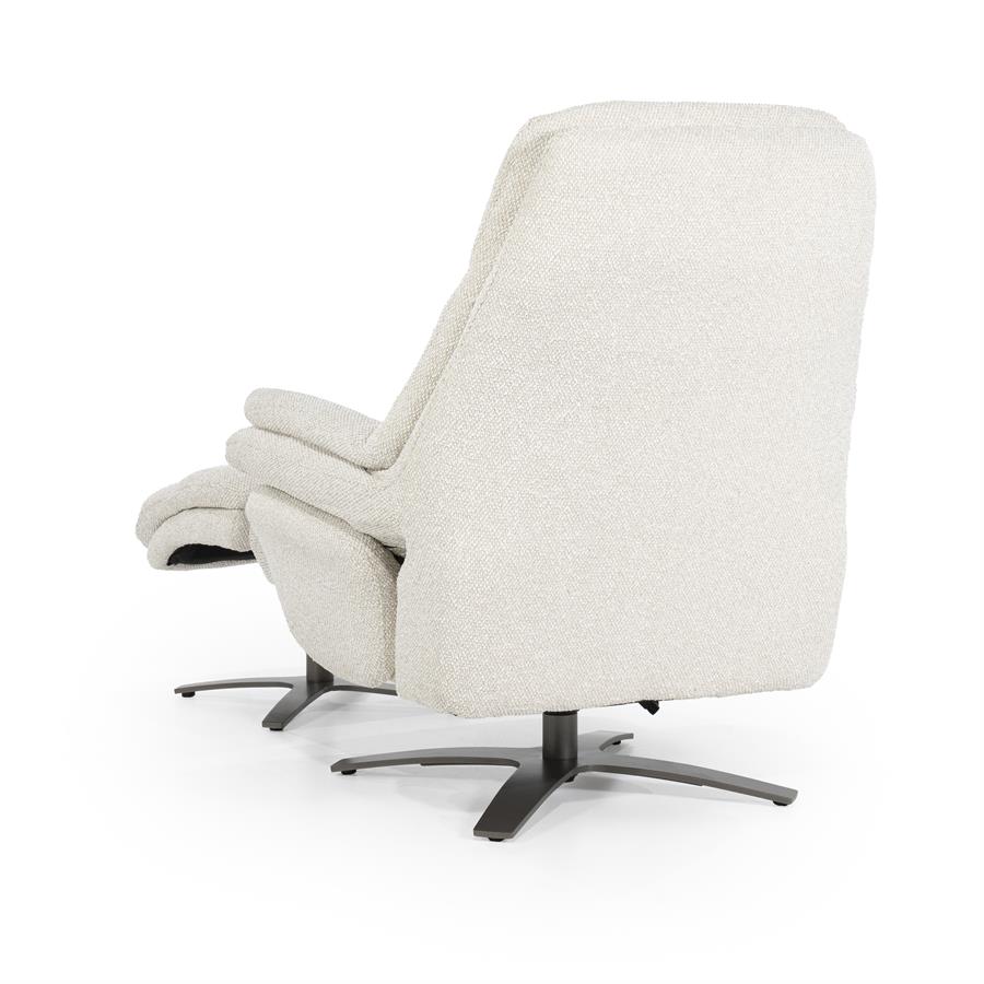 Verstelbare Fauteuil Caleb Met voetenbank -  Beige - Afbeelding 16