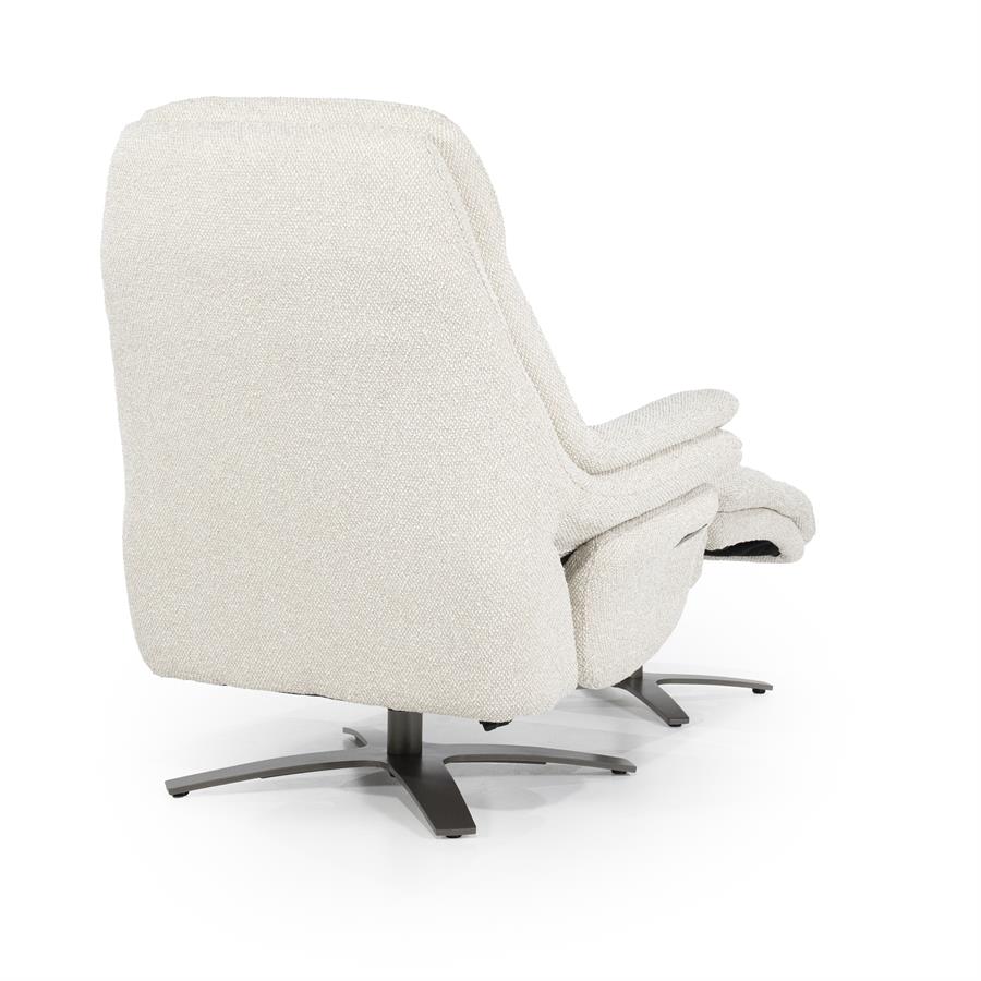 Verstelbare Fauteuil Caleb Met voetenbank -  Beige - Afbeelding 18