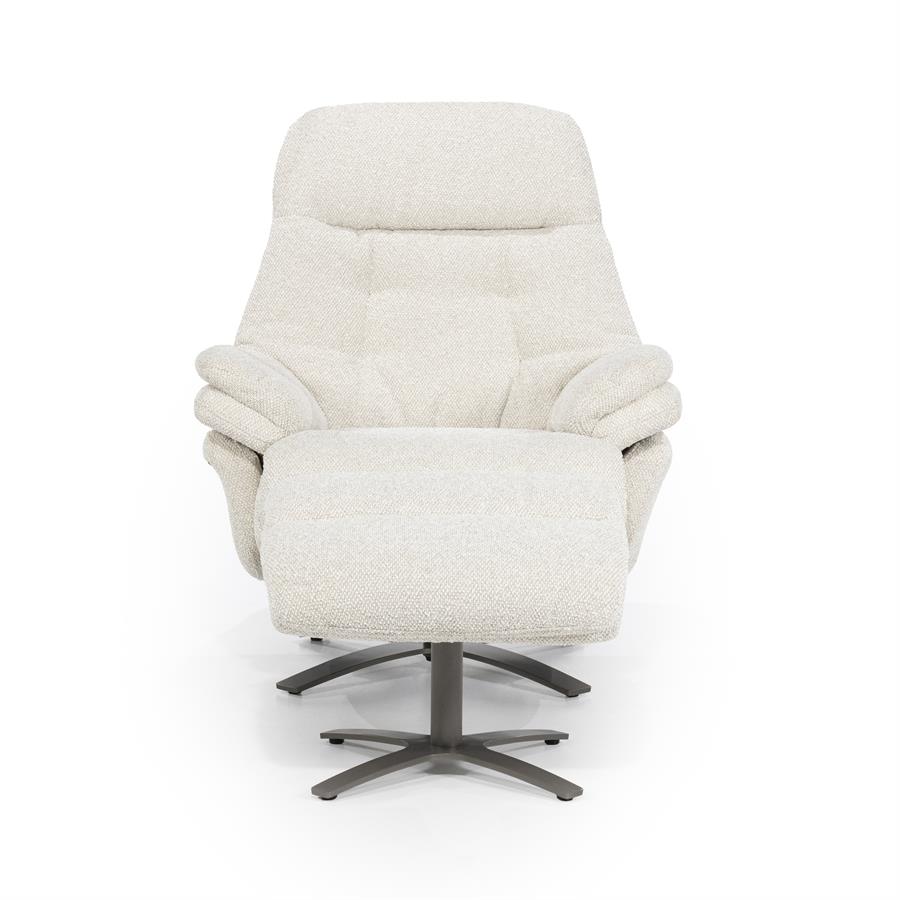 Verstelbare Fauteuil Caleb Met voetenbank -  Beige - Afbeelding 23