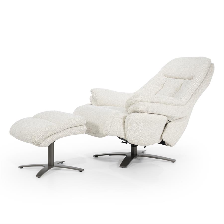 Verstelbare Fauteuil Caleb Met voetenbank -  Beige - Afbeelding 26