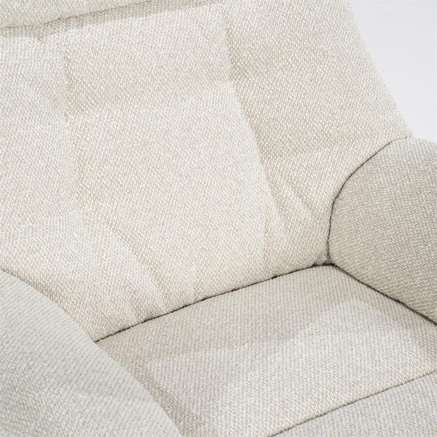 Verstelbare Fauteuil Caleb Met voetenbank -  Beige - Afbeelding 34
