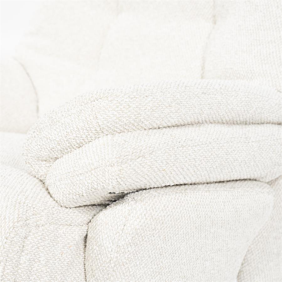 Verstelbare Fauteuil Caleb Met voetenbank -  Beige - Afbeelding 36