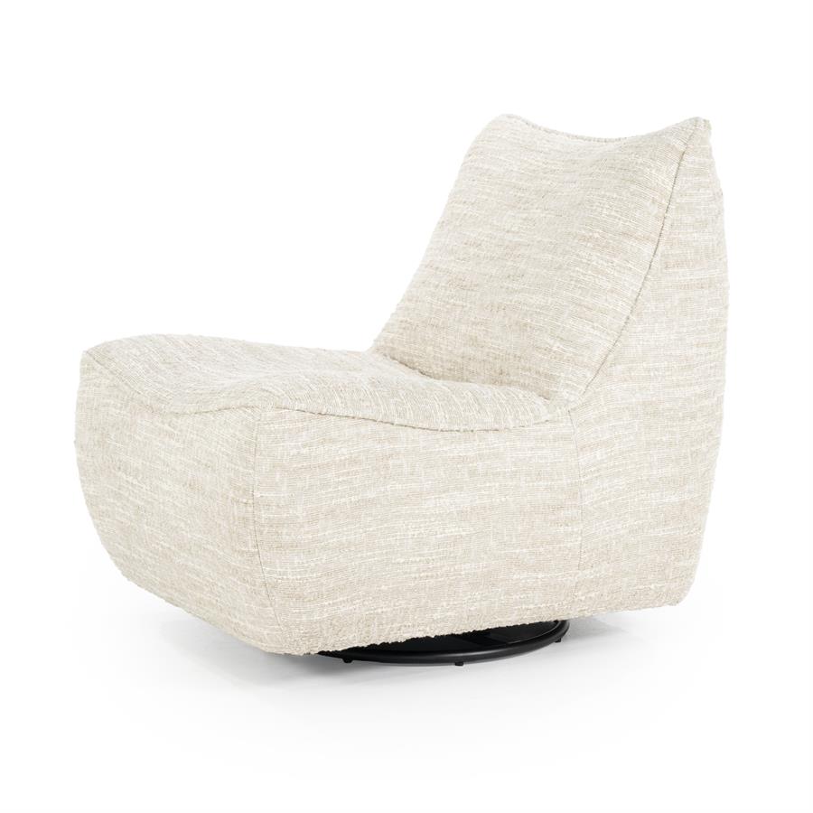 Draaibare Fauteuil Loys - Beige - Afbeelding 12