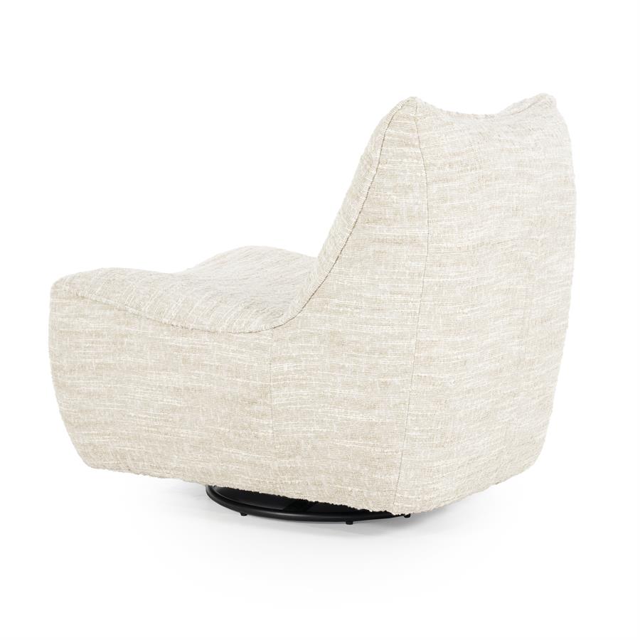 Draaibare Fauteuil Loys - Beige - Afbeelding 14