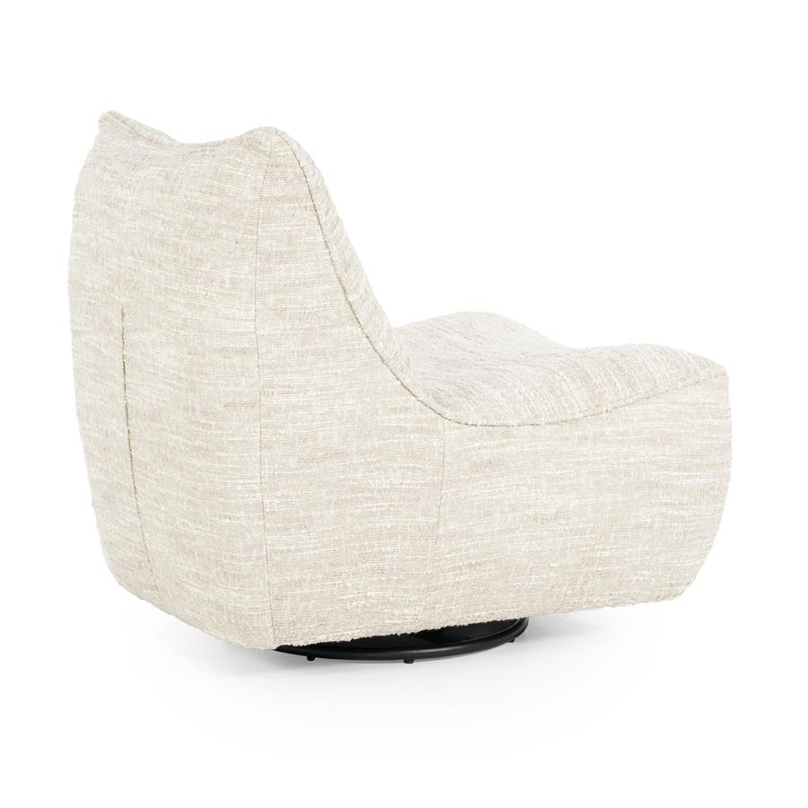Draaibare Fauteuil Loys - Beige - Afbeelding 18