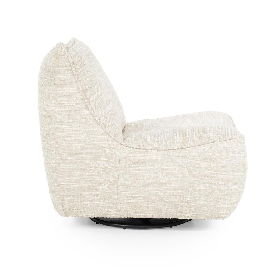 Draaibare Fauteuil Loys - Beige - Afbeelding 19