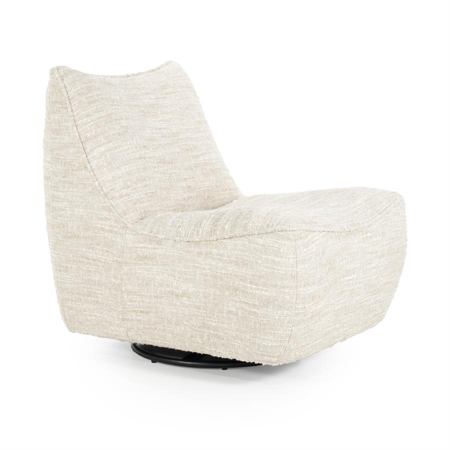 Draaibare Fauteuil Loys - Beige - Afbeelding 20