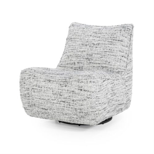 Draaibare Fauteuil Loys - Grijs - Afbeelding 10