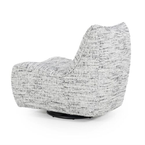Draaibare Fauteuil Loys - Grijs - Afbeelding 13