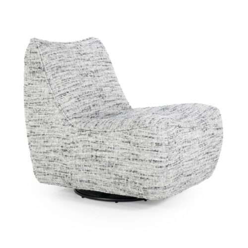 Draaibare Fauteuil Loys - Grijs - Afbeelding 19