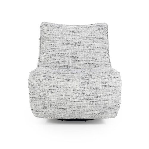 Draaibare Fauteuil Loys - Grijs - Afbeelding 21