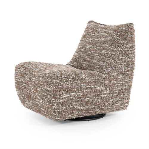 Draaibare Fauteuil Loys - Bruin - Afbeelding 12