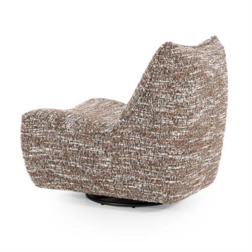 Draaibare Fauteuil Loys - Bruin - Afbeelding 14