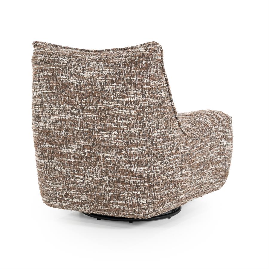 Draaibare Fauteuil Loys - Bruin - Afbeelding 17