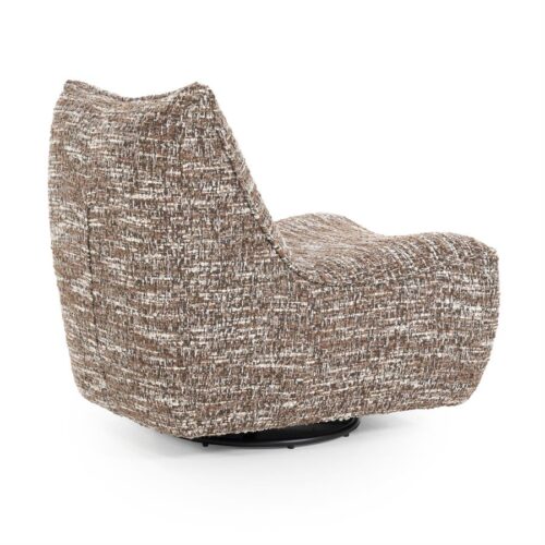 Draaibare Fauteuil Loys - Bruin - Afbeelding 18