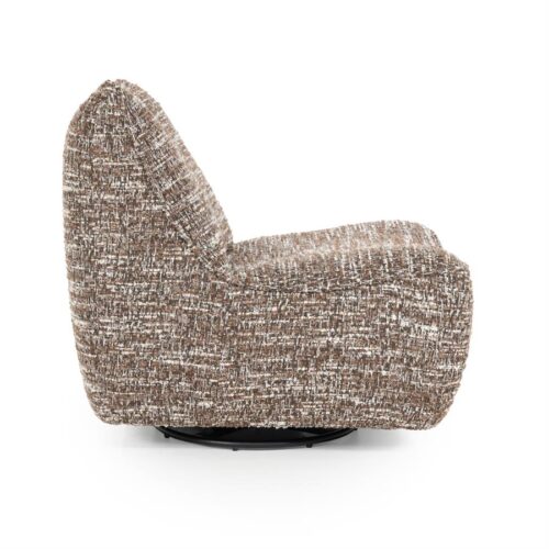 Draaibare Fauteuil Loys - Bruin - Afbeelding 19