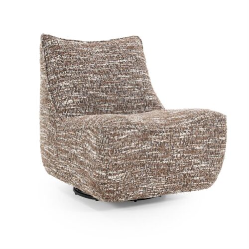 Draaibare Fauteuil Loys - Bruin - Afbeelding 21