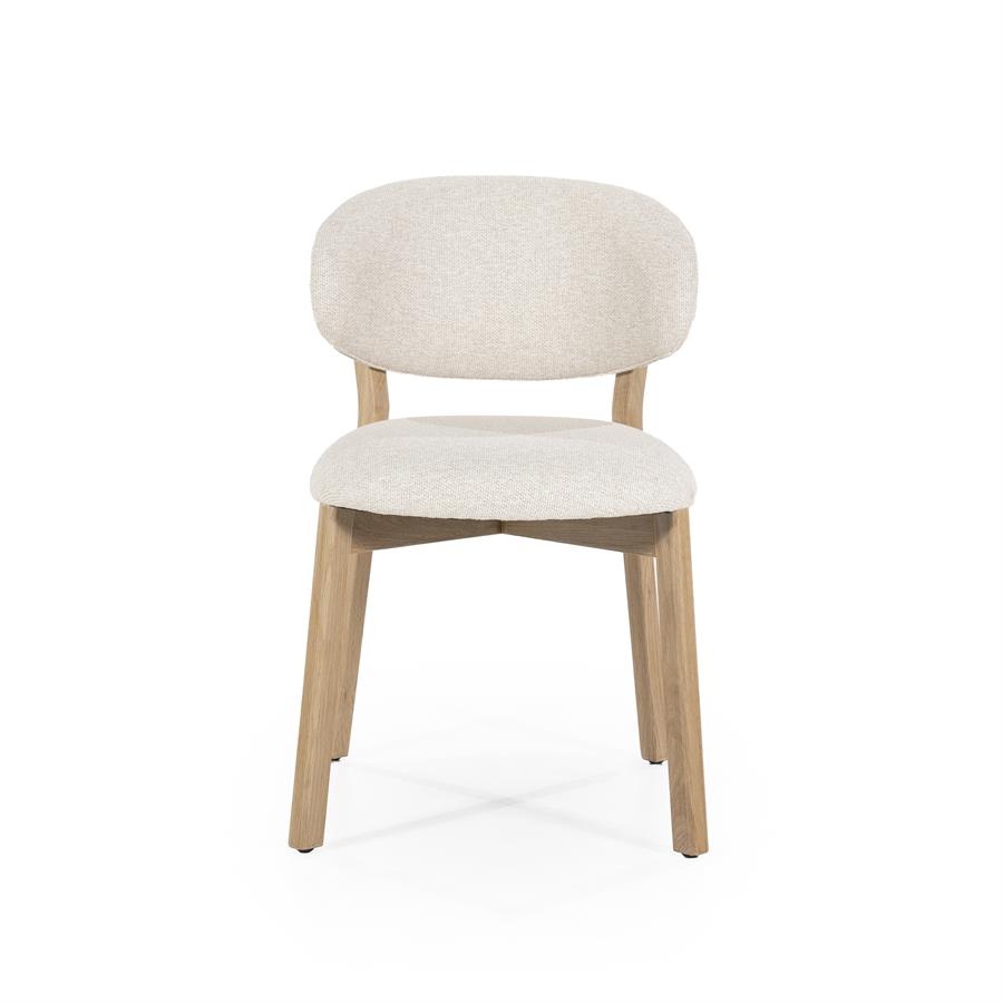 Eetkamerstoel Mikky Naturel - Beige - Afbeelding 24