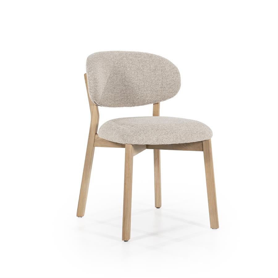 Eetkamerstoel Mikky Naturel - Taupe - Afbeelding 22