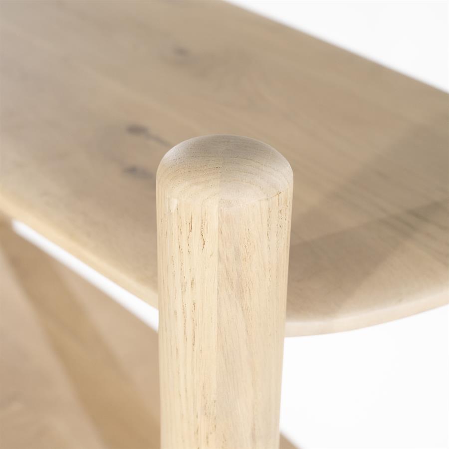 Wandkast Selbu Eikenhout 110 x 170 cm - Naturel - Afbeelding 14