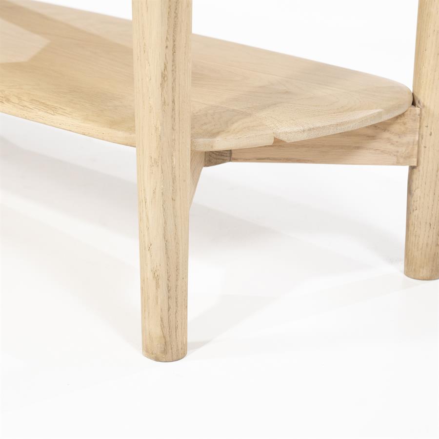 Wandkast Selbu Eikenhout 110 x 170 cm - Naturel - Afbeelding 15