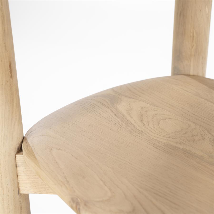 Wandkast Selbu Eikenhout 110 x 170 cm - Naturel - Afbeelding 16