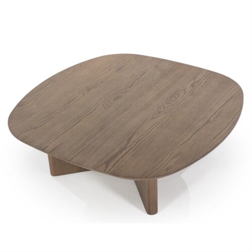 Salontafel Stef 80 x 80 cm - Bruin - Afbeelding 12