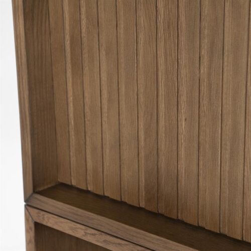 Boekenkast Milo Eikenhout en Eiken fineer 180 x 173 cm - Bruin - Afbeelding 16