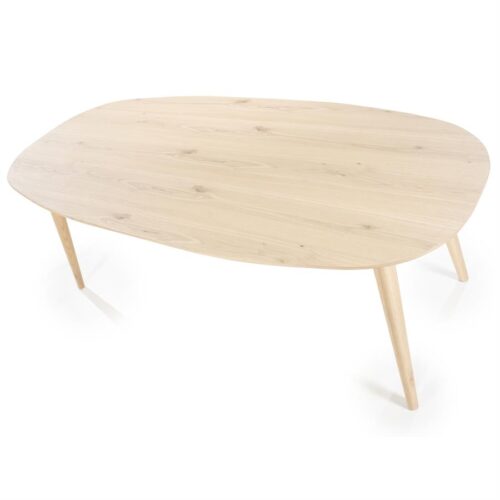 Deens Ovale Eettafel Elijah 220 x 100cm - kleur Naturel - Afbeelding 14