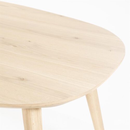 Deens Ovale Eettafel Elijah 300 x 100cm - kleur Naturel - Afbeelding 10