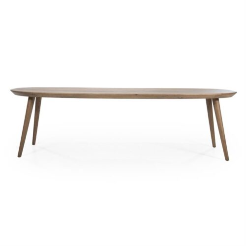 Deens Ovale Eettafel Elijah 300 x 100cm - kleur Bruin - Afbeelding 10