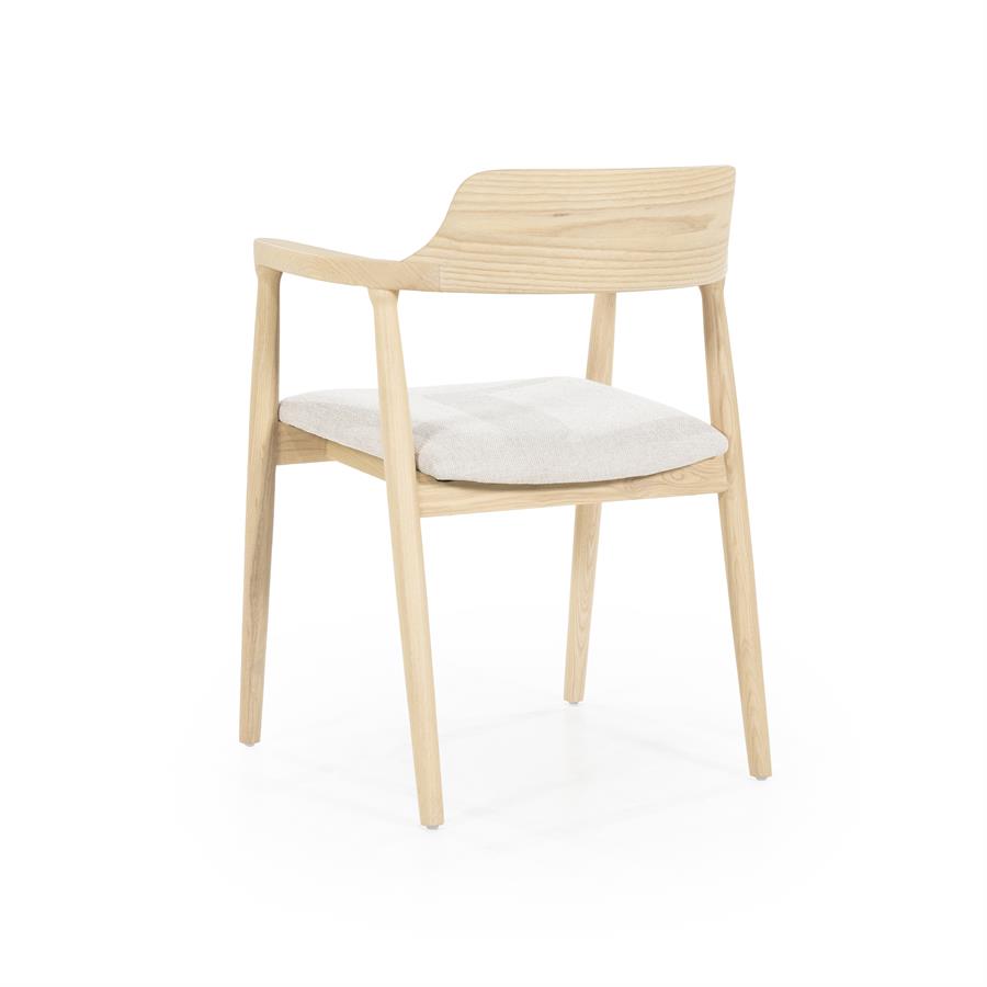 Eetkamerstoel Yorick - Naturel - Afbeelding 16