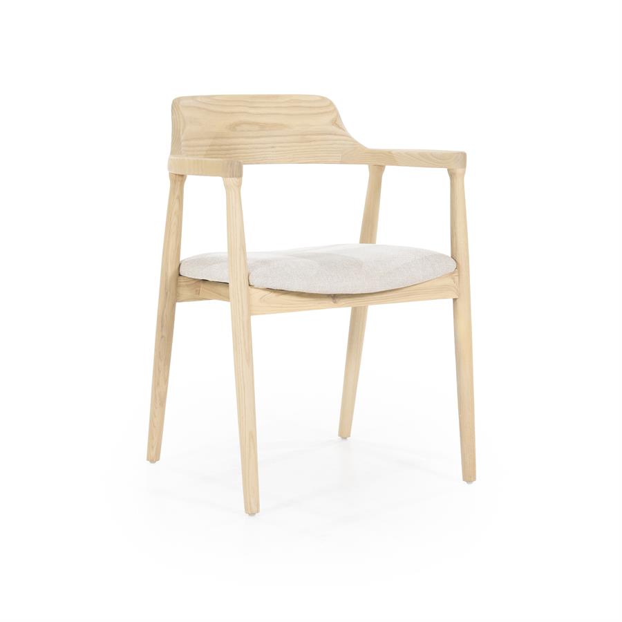 Eetkamerstoel Yorick - Naturel - Afbeelding 22