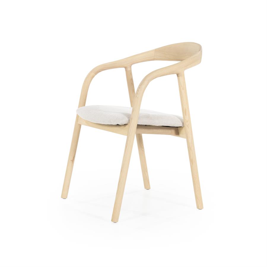 Eetkamerstoel Rayven - Naturel - Afbeelding 13